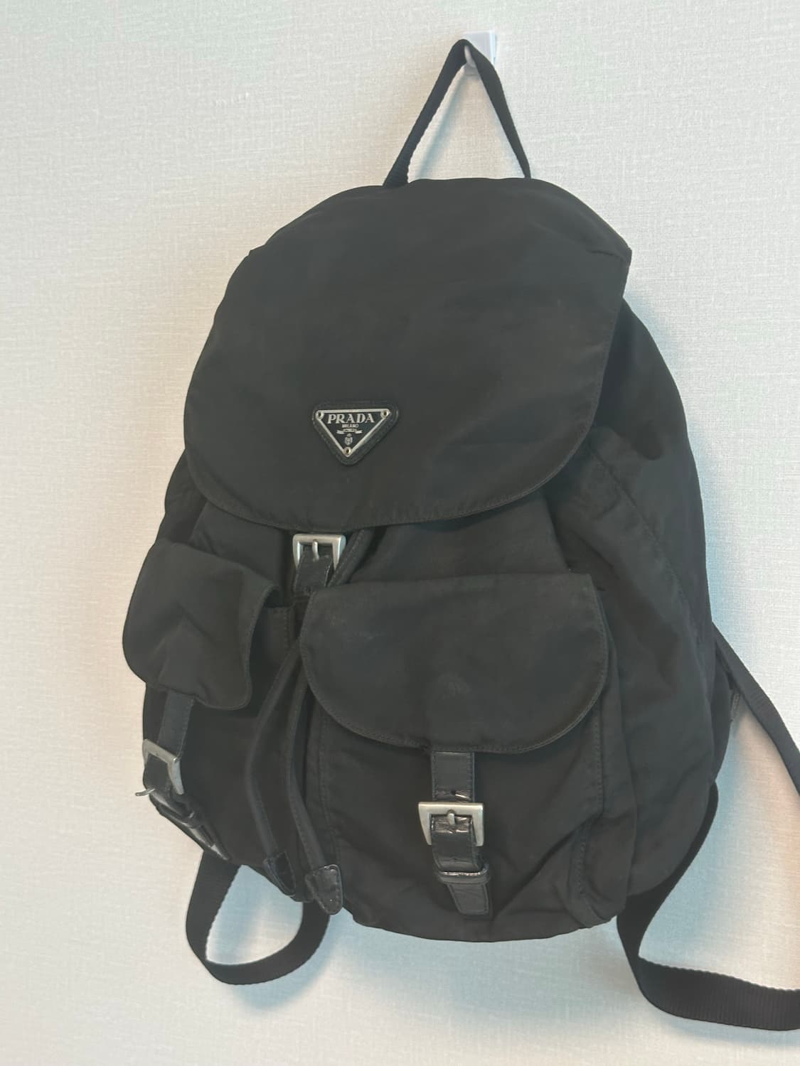 프라다 투포켓 포코노 나일론 백팩 미디엄 상품이미지4