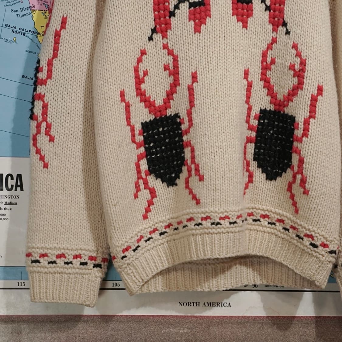 Van Jac 빈티지 패턴 니트 상품이미지3