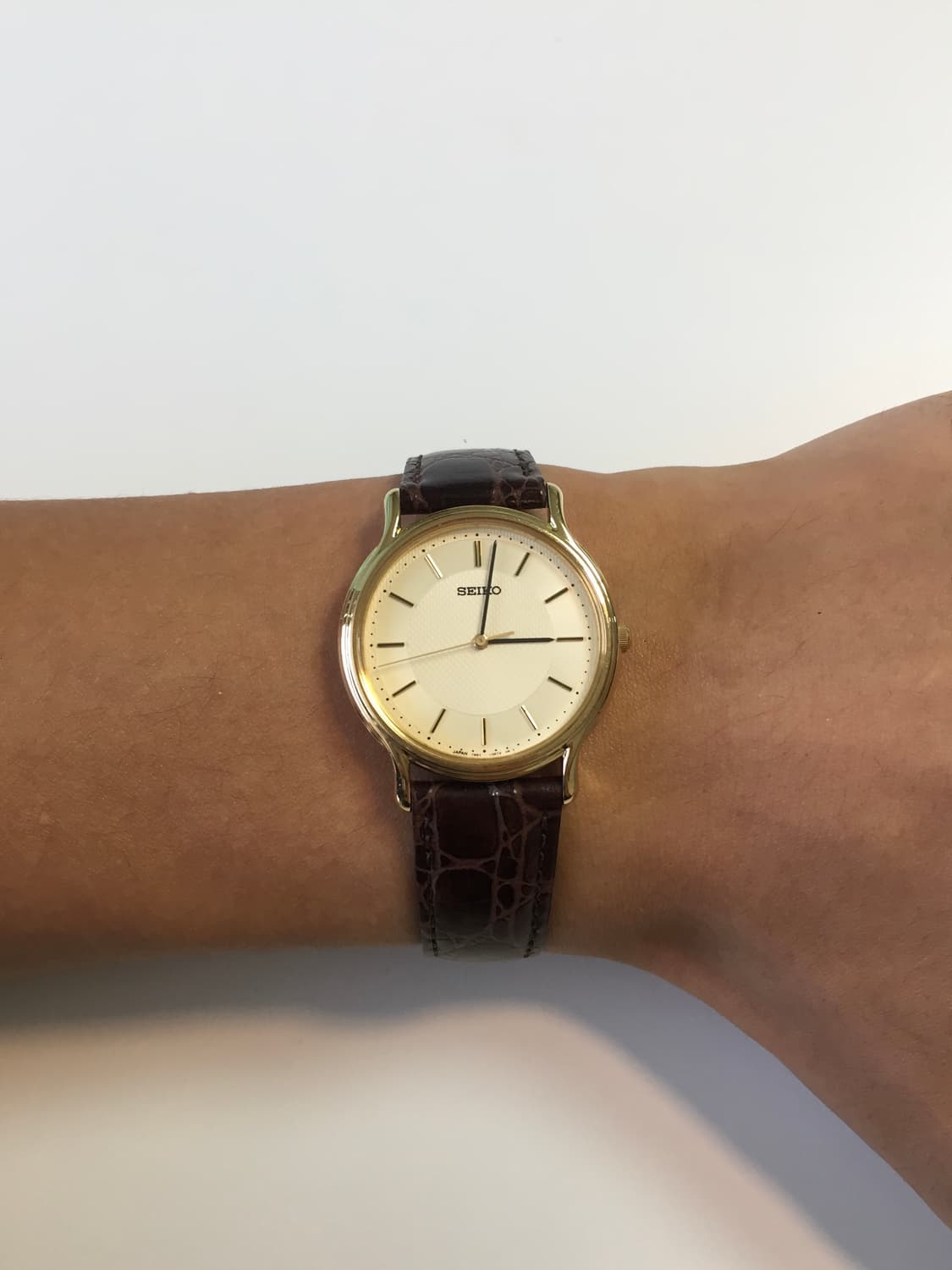 90s seiko quartz gold 상품이미지5