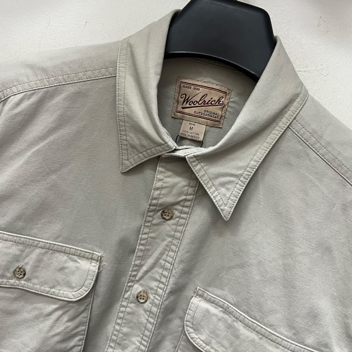 Woolrich 울리치 코튼 워크 셔츠 해외 M 상품이미지3