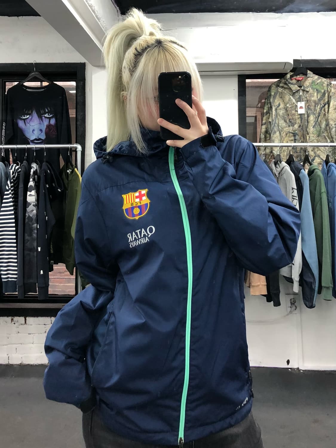 나이키 바르셀로나 바람막이 상품이미지6