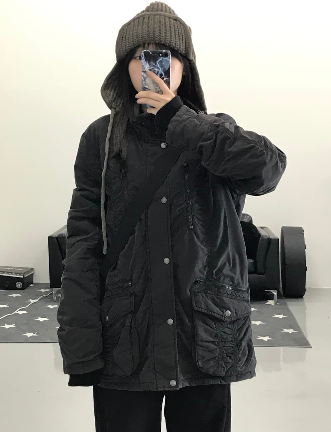 japanese vintage) incept빈티지 야상 자켓 (따뜻해요) 상품이미지1