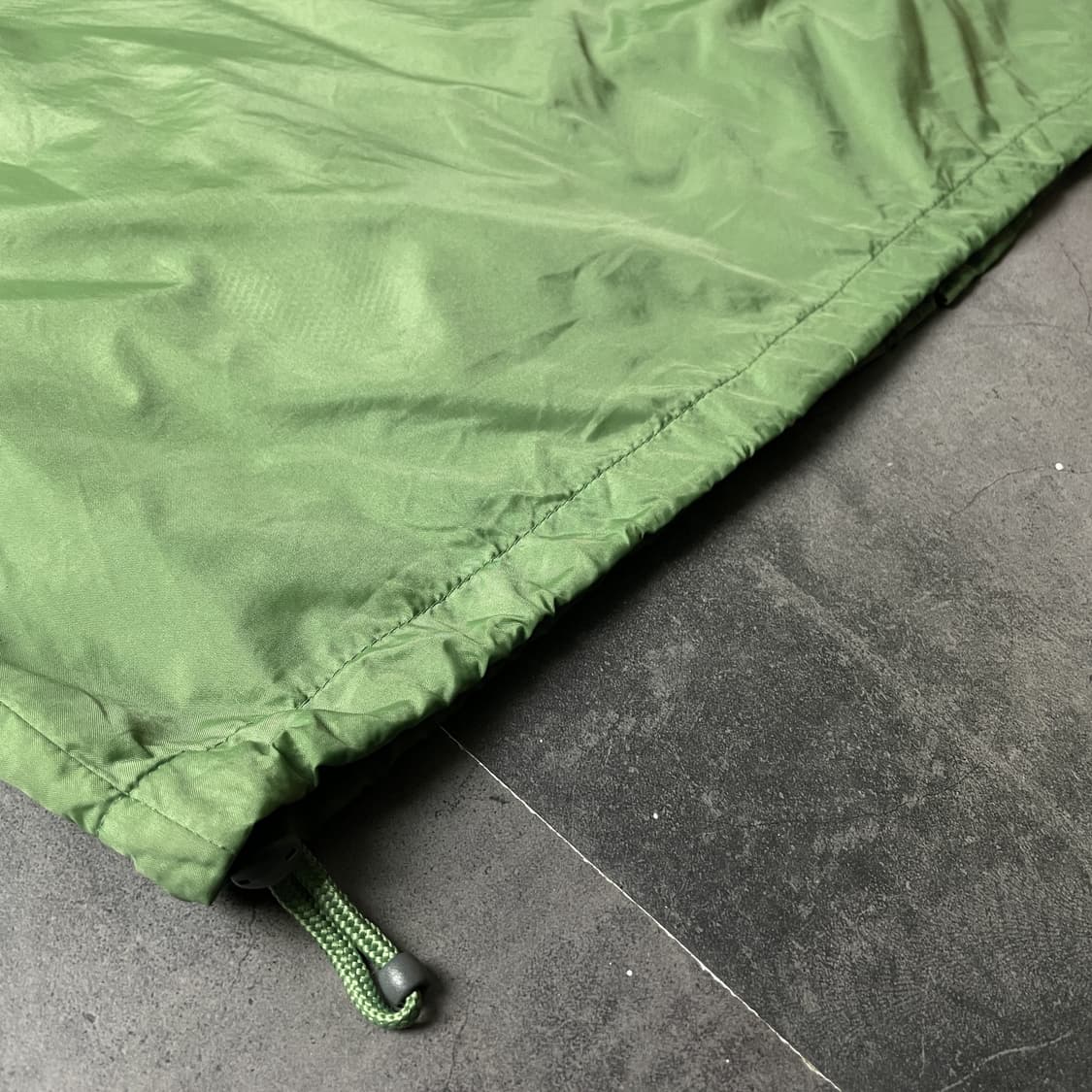 LANDS' END 빈티지 그린 후드 윈드브레이커 A00557 상품이미지9