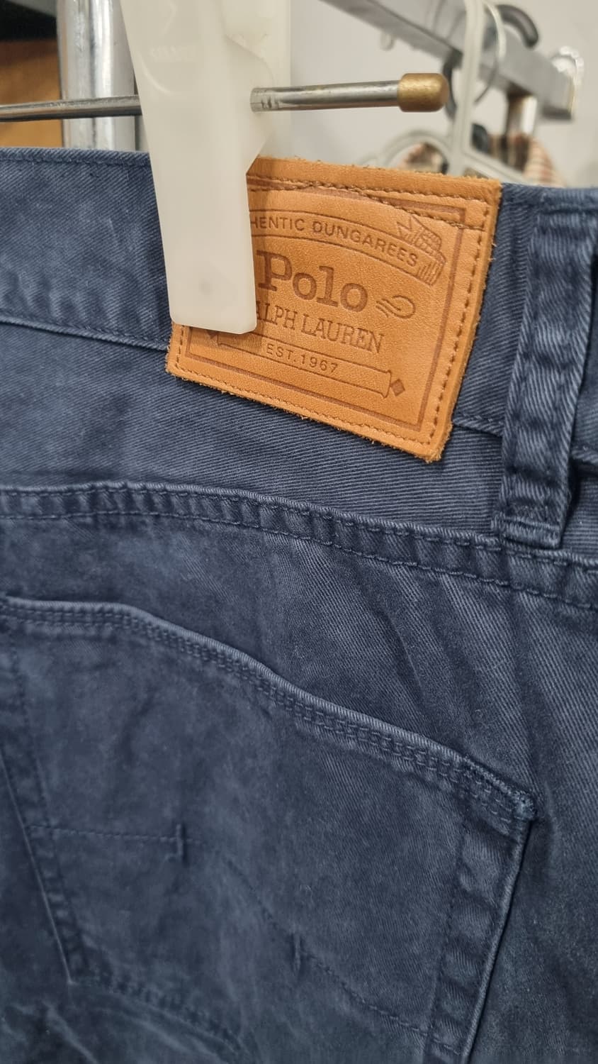 폴로 워싱 코튼팬츠 35사이즈(허리단면46) 기장96 상품이미지4