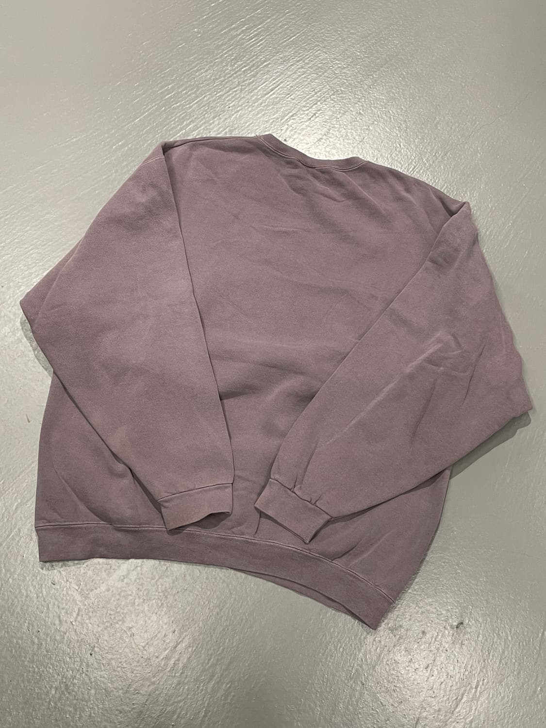 90‘s 빈티지 맨투맨 티셔츠 (연보라색)   상품이미지9