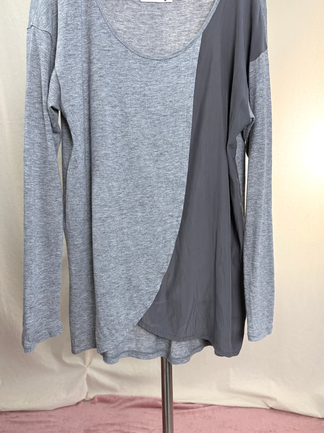 Soeur 7 루즈핏 레이어드 롱슬리브 탑 상품이미지4