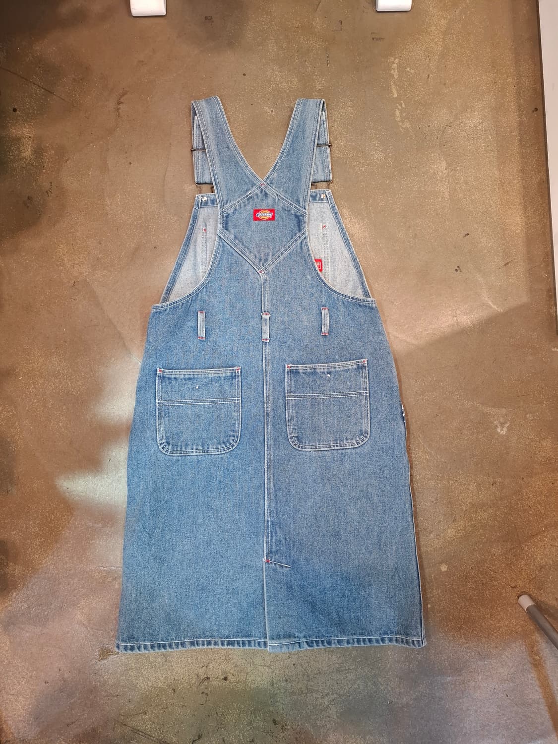 디키즈 데님 멜빵 원피스 상품이미지5