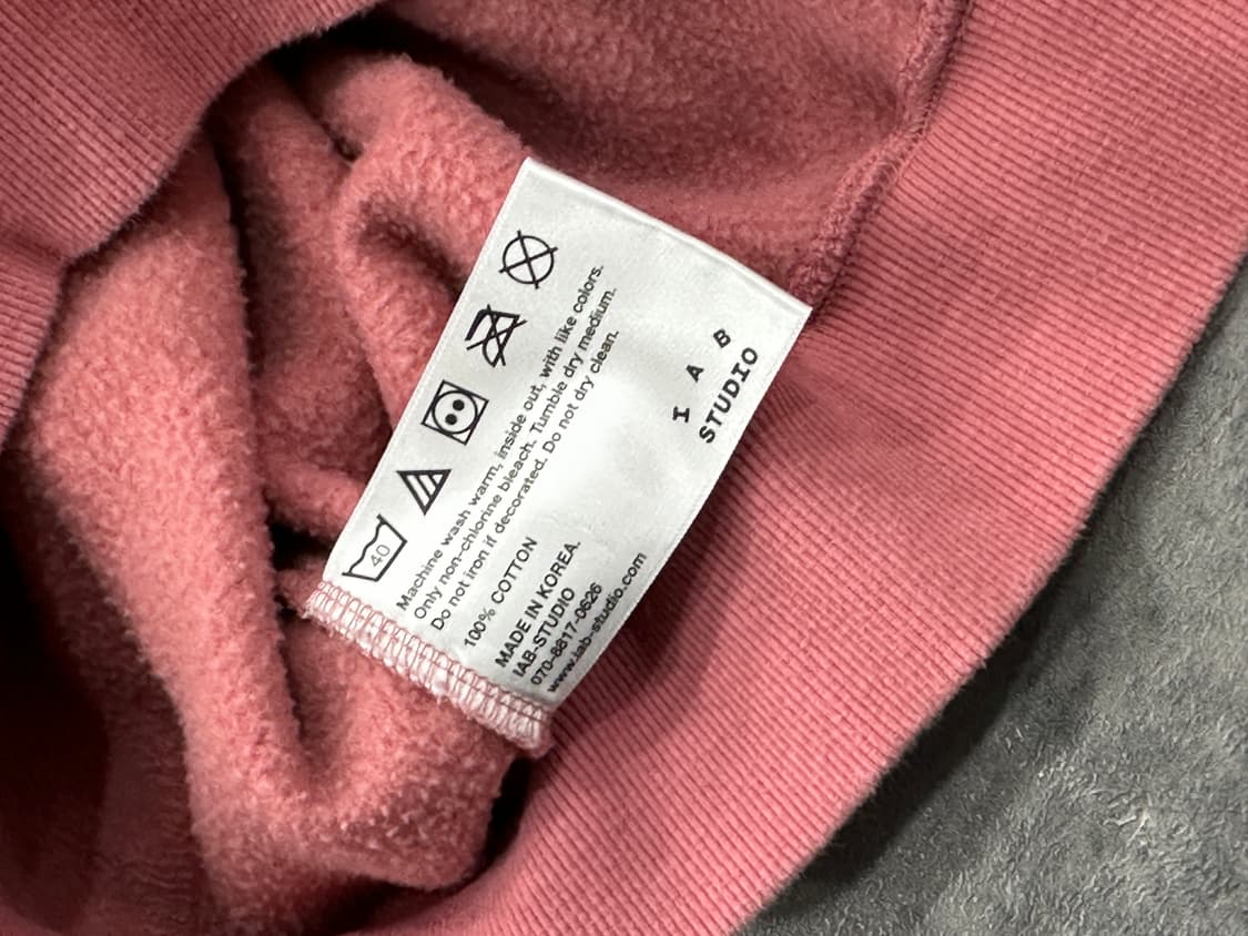 아이앱 인디핑크 후드티 상품이미지4