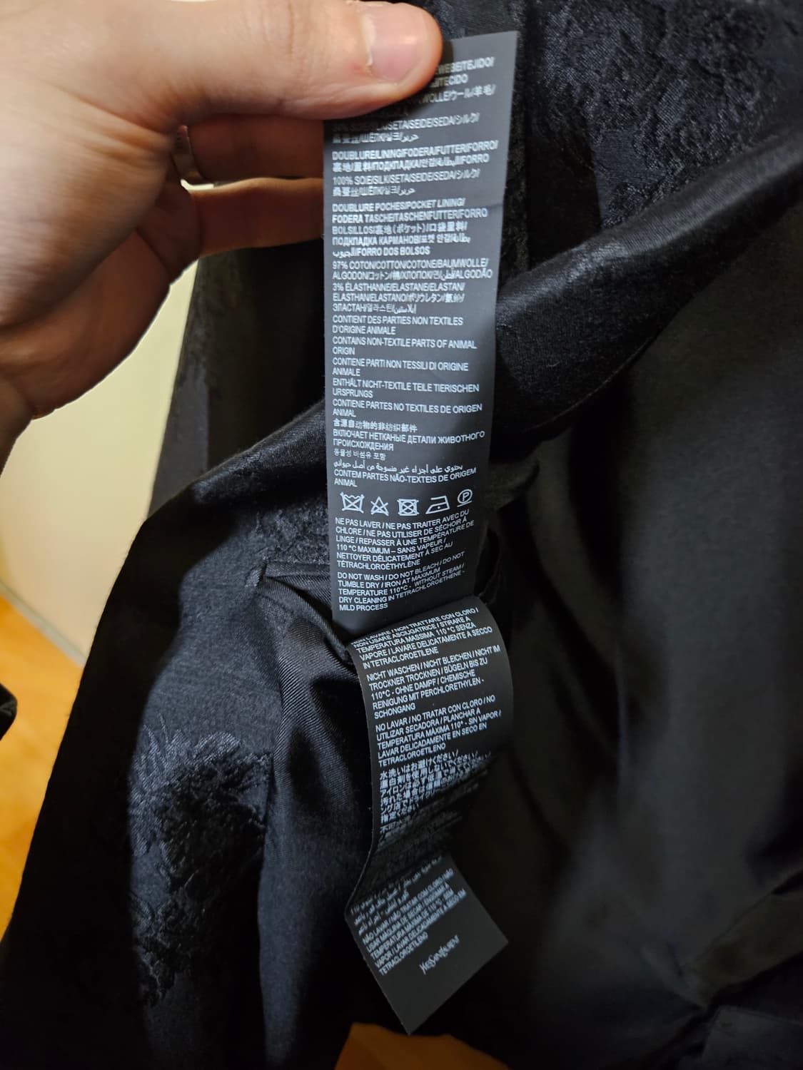 48) 22SS 슬림핏 싱글 브레스티드 재킷 블레이저 상품이미지7