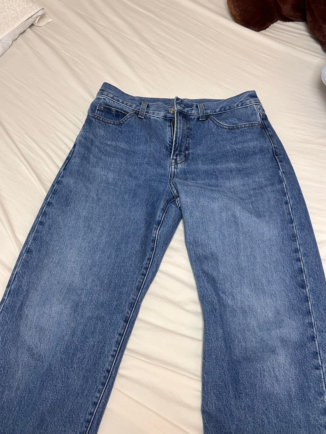 유니클로 jw앤더슨 스트레이트진 26 상품이미지3