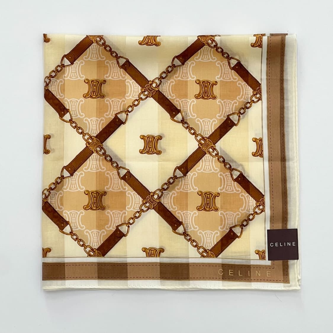 (새상품) celine / 셀린느 쁘띠스카프 손수건 상품이미지5