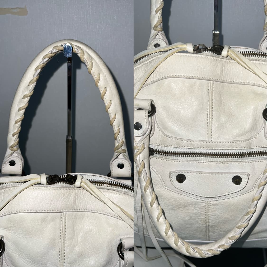 발렌시아가 자이언트 보울러 모터백 상품이미지8