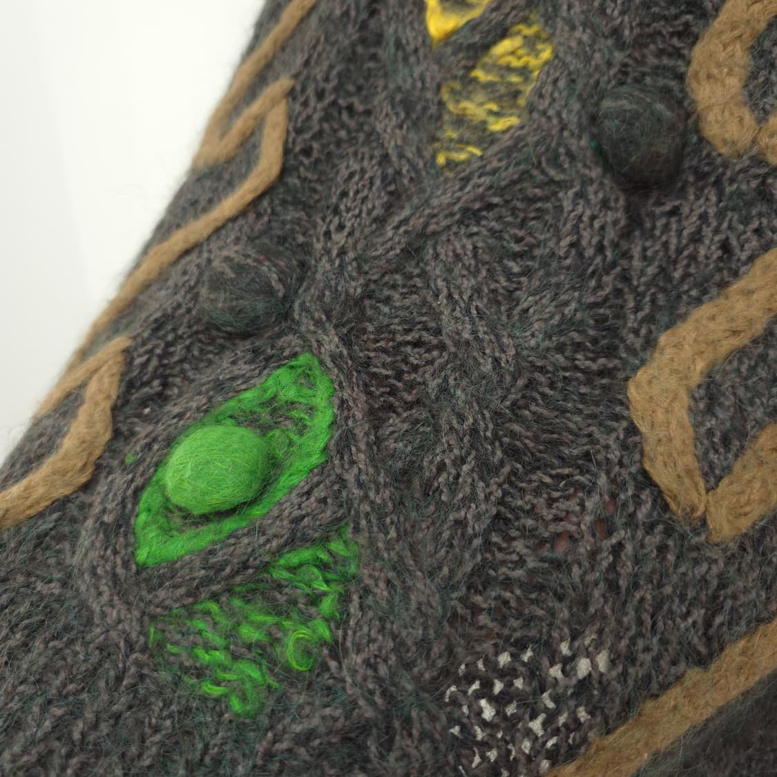 Lui Chantant 빈티지 컬러믹스 울 니트 상품이미지7