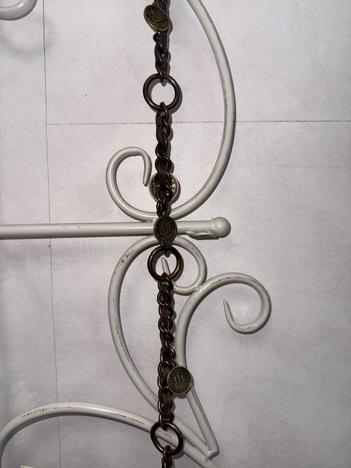 Antique gold charms chain buckle belt 상품이미지6