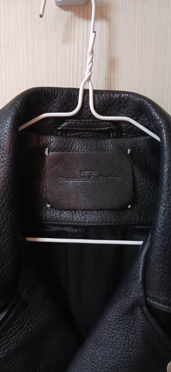 비바스튜디오 블랙 가죽 라이더 자켓(L사이즈)  상품이미지2