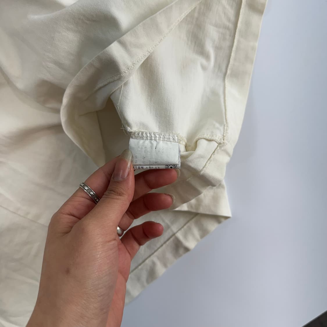 Polo 폴로 베이지 포니 아이보리 포켓 반팔 상품이미지6