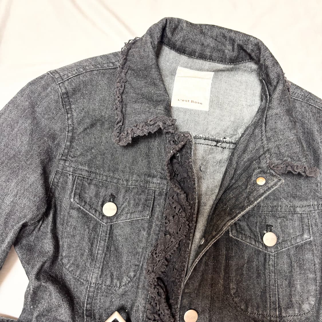 L'est Rose 레스트로즈 청자켓 상품이미지3