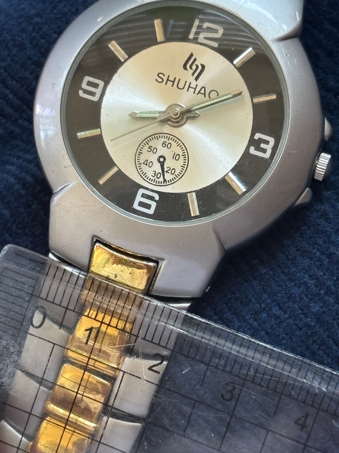 vintage shuhao metal combo watch 상품이미지6