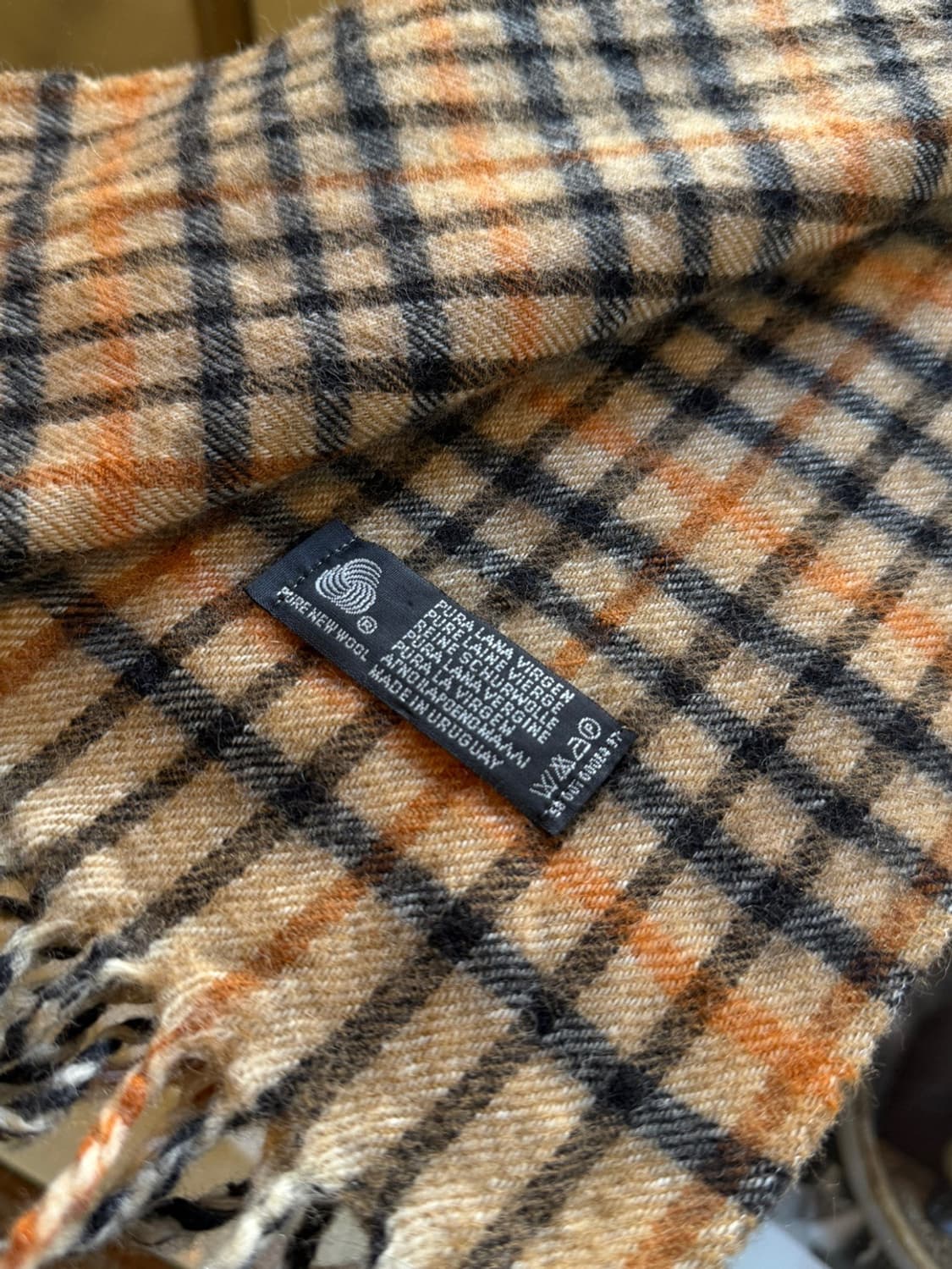 우르과이 메이드 버진울 머플러 상품이미지10