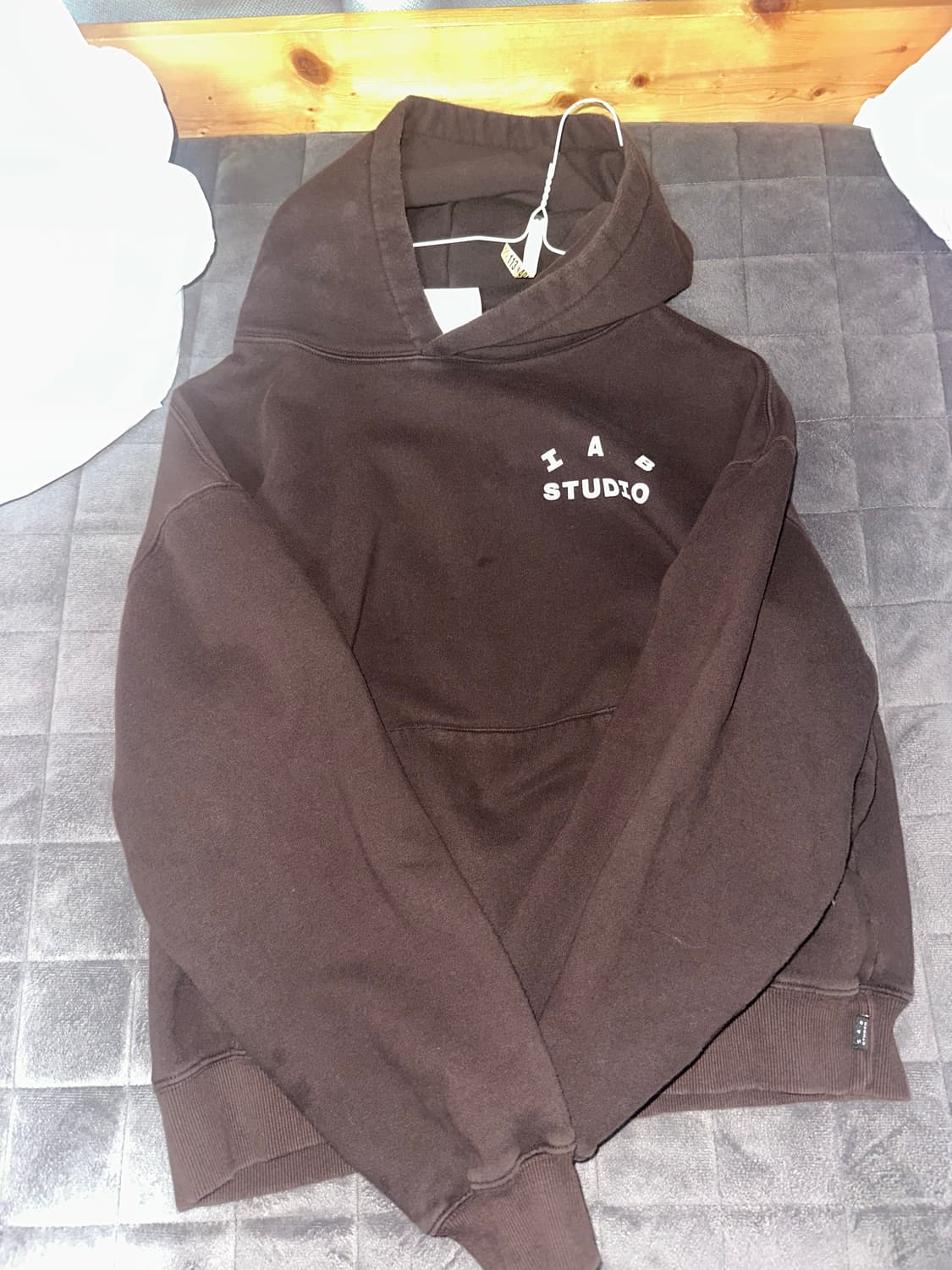 아이앱스튜디오 후드티 브라운 상품이미지1