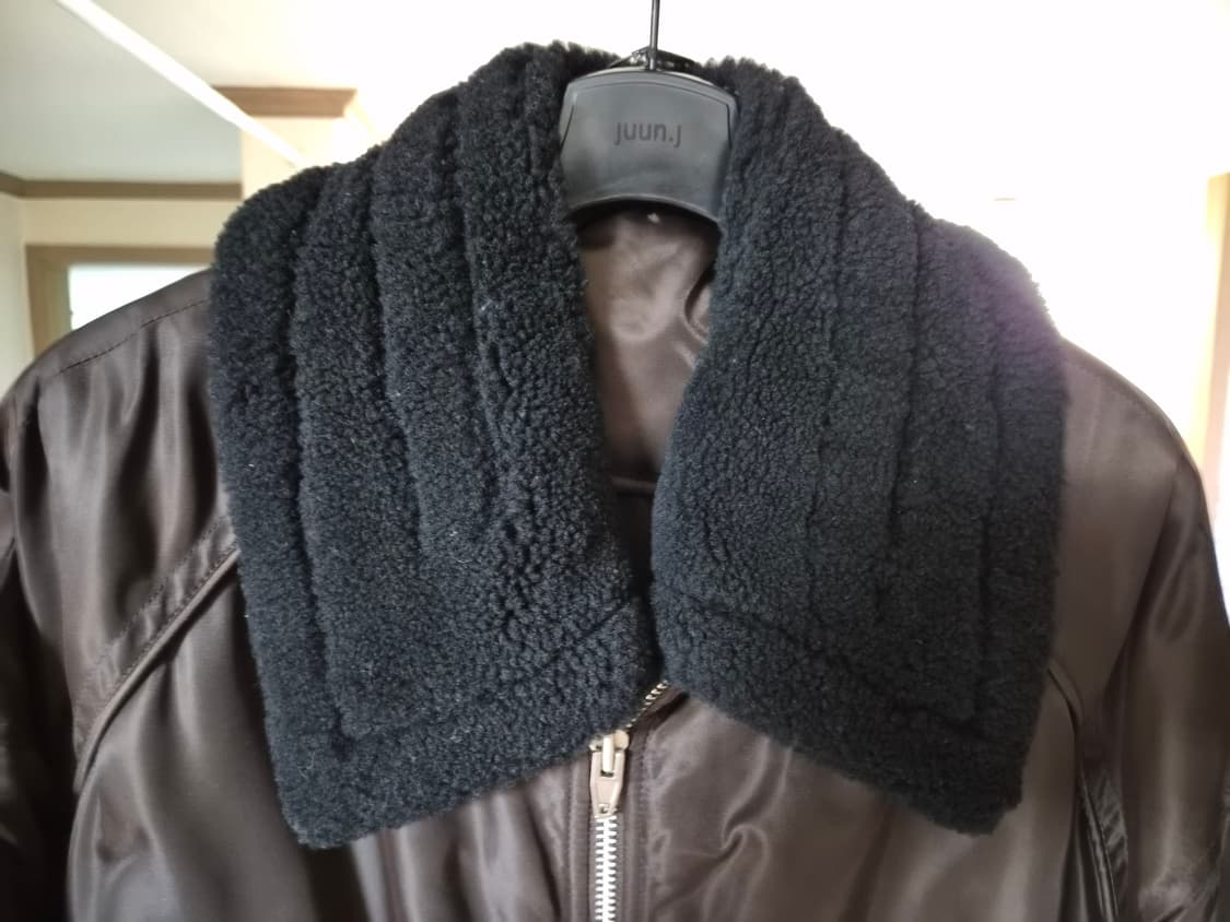 준지 juun.j 브라운 마원 무스탕(Ma-1 무스탕) 48 상품이미지8