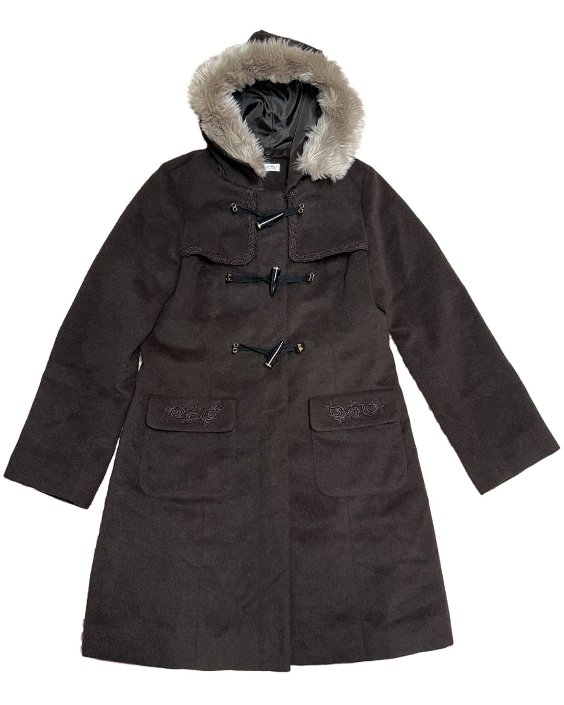 axes femme 라떼갸루 퍼 떡볶이 코트 상품이미지1