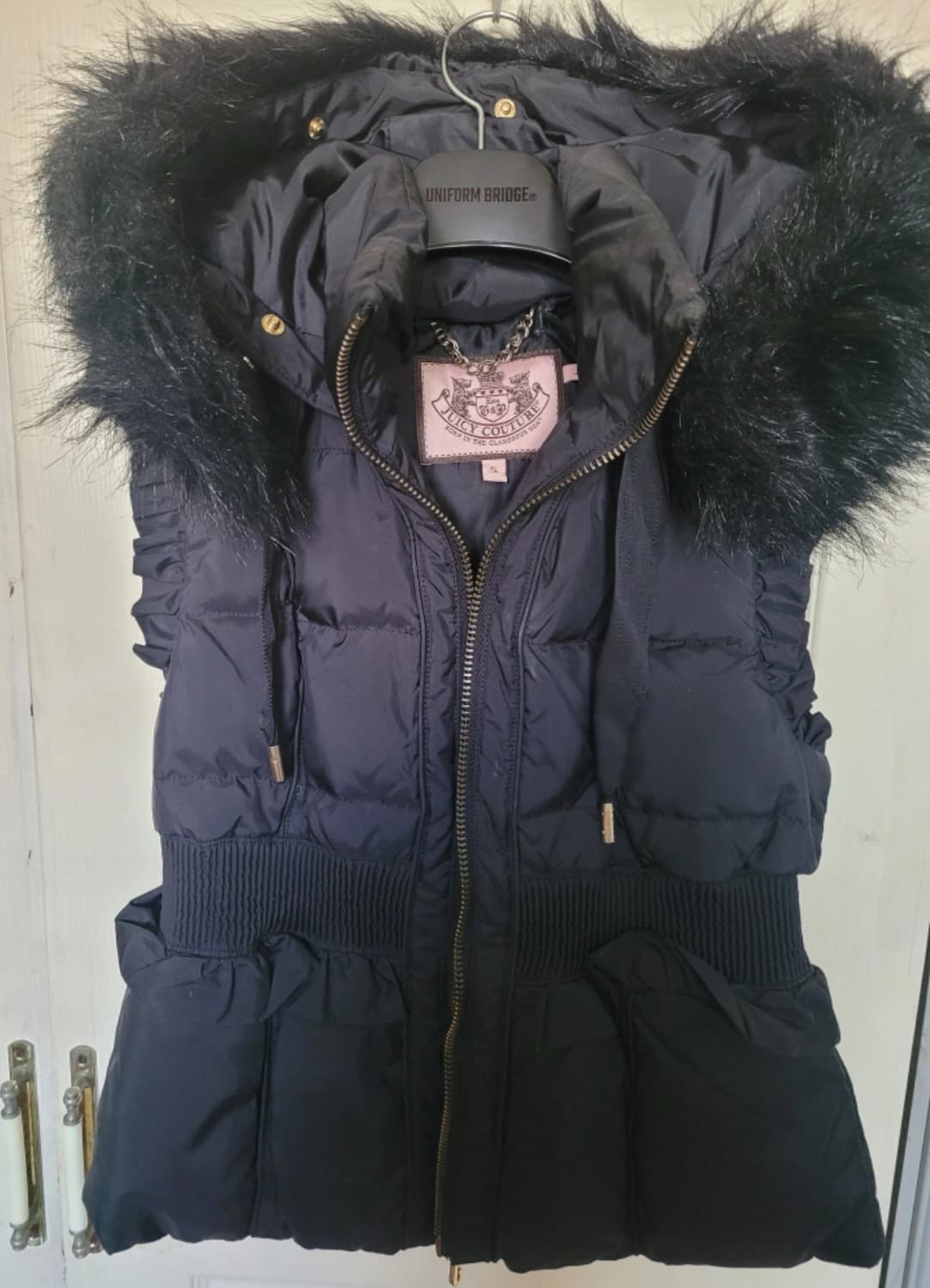 Juicy couture 쥬시꾸뛰르 Y2k 갸루 후드 파카 상품이미지1