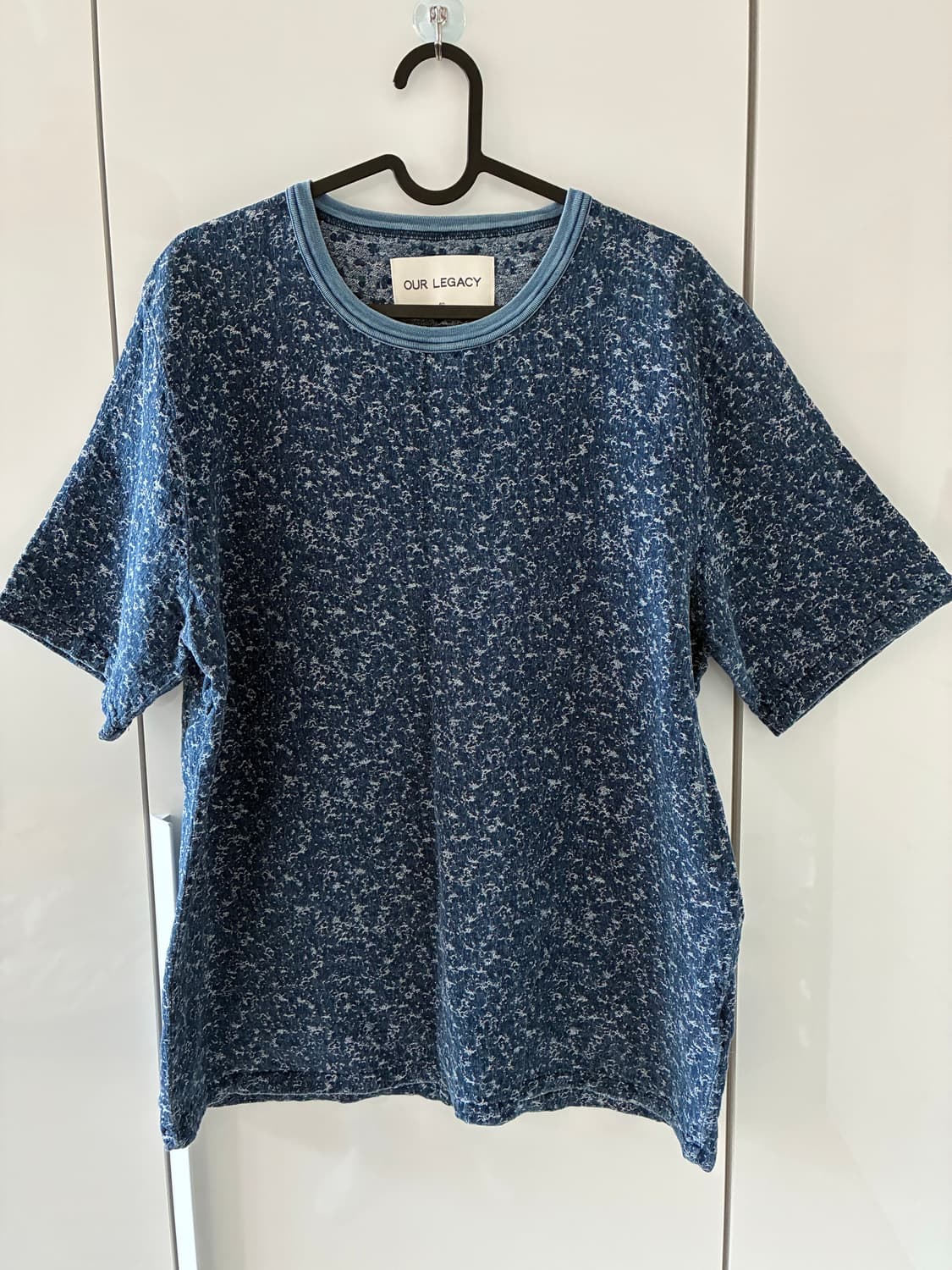 [Our Legacy] 아워레가시 인디고 특수직조 반팔 아카이브 피스 상품이미지1