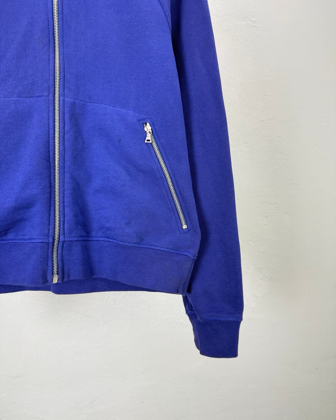 프라다 블루 바이올렛 집 라인 후디 집업 자켓 상품이미지5