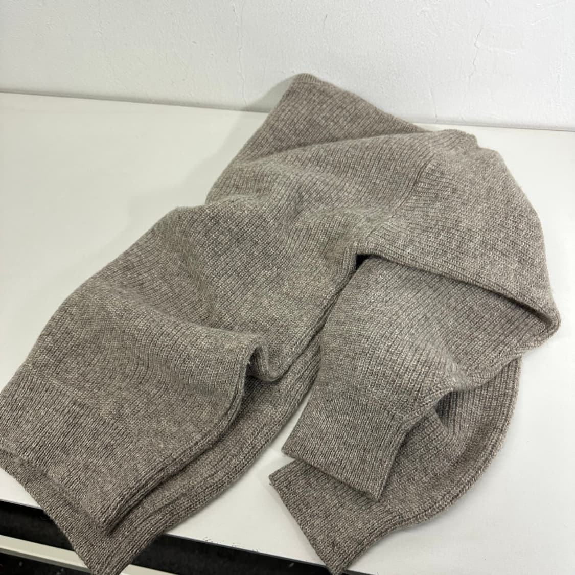 100 라코스테 그레이 울 니트 상품이미지6