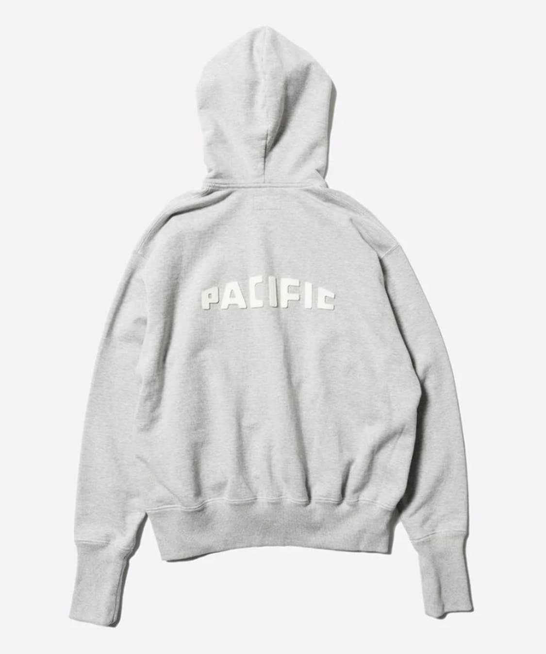 [XL] 언라이클리 Unlikely 심플 스웻 후드집업 그레이 판매 상품이미지2