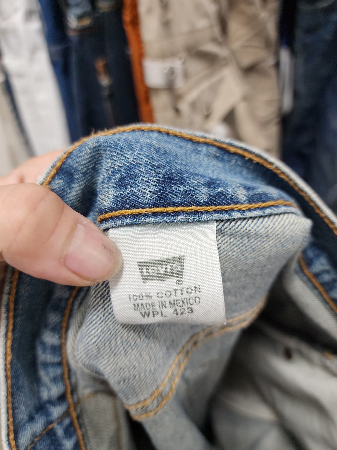 리바이스 올드스쿨 501 청바지  상품이미지6