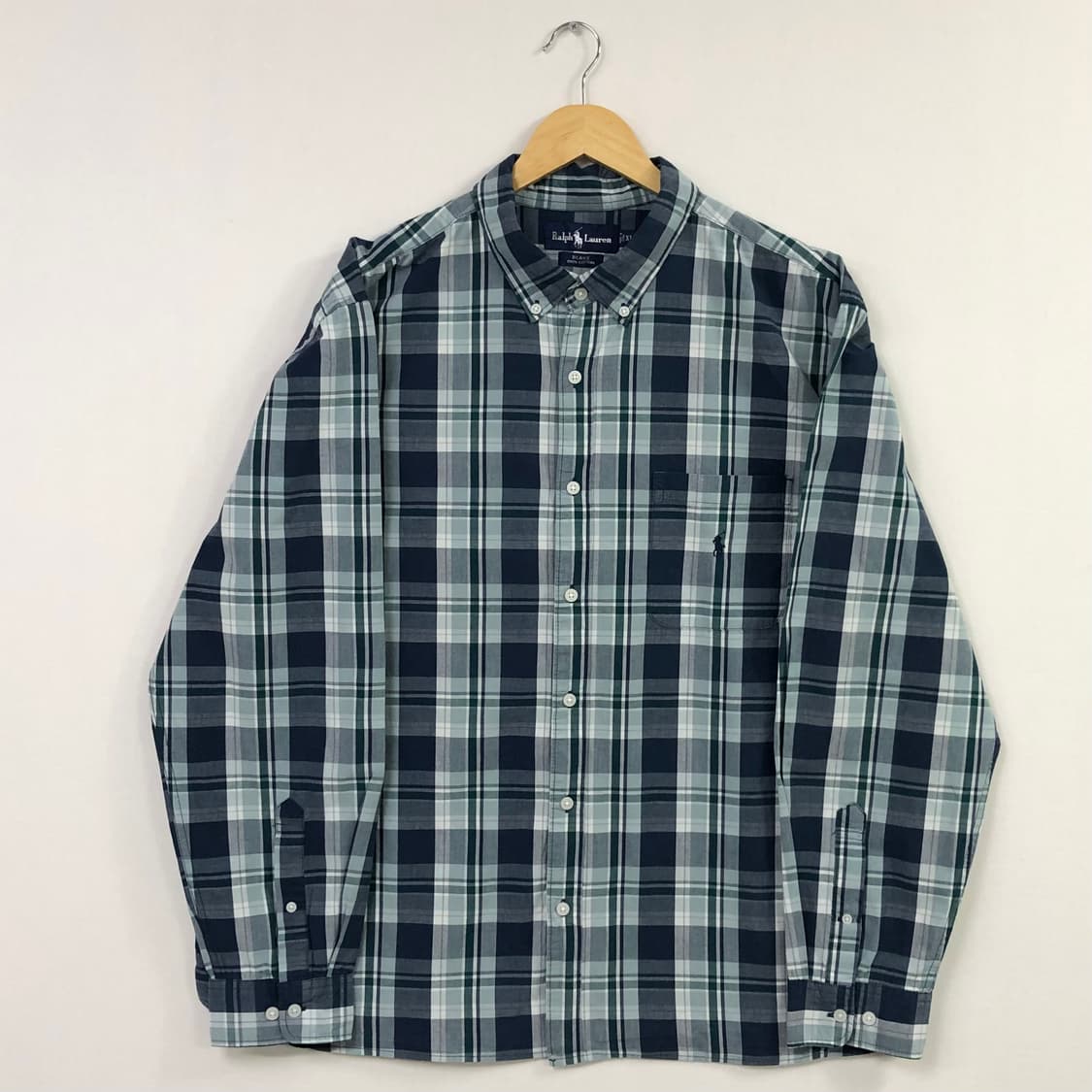 Xxl 폴로 체크 셔츠 상품이미지2