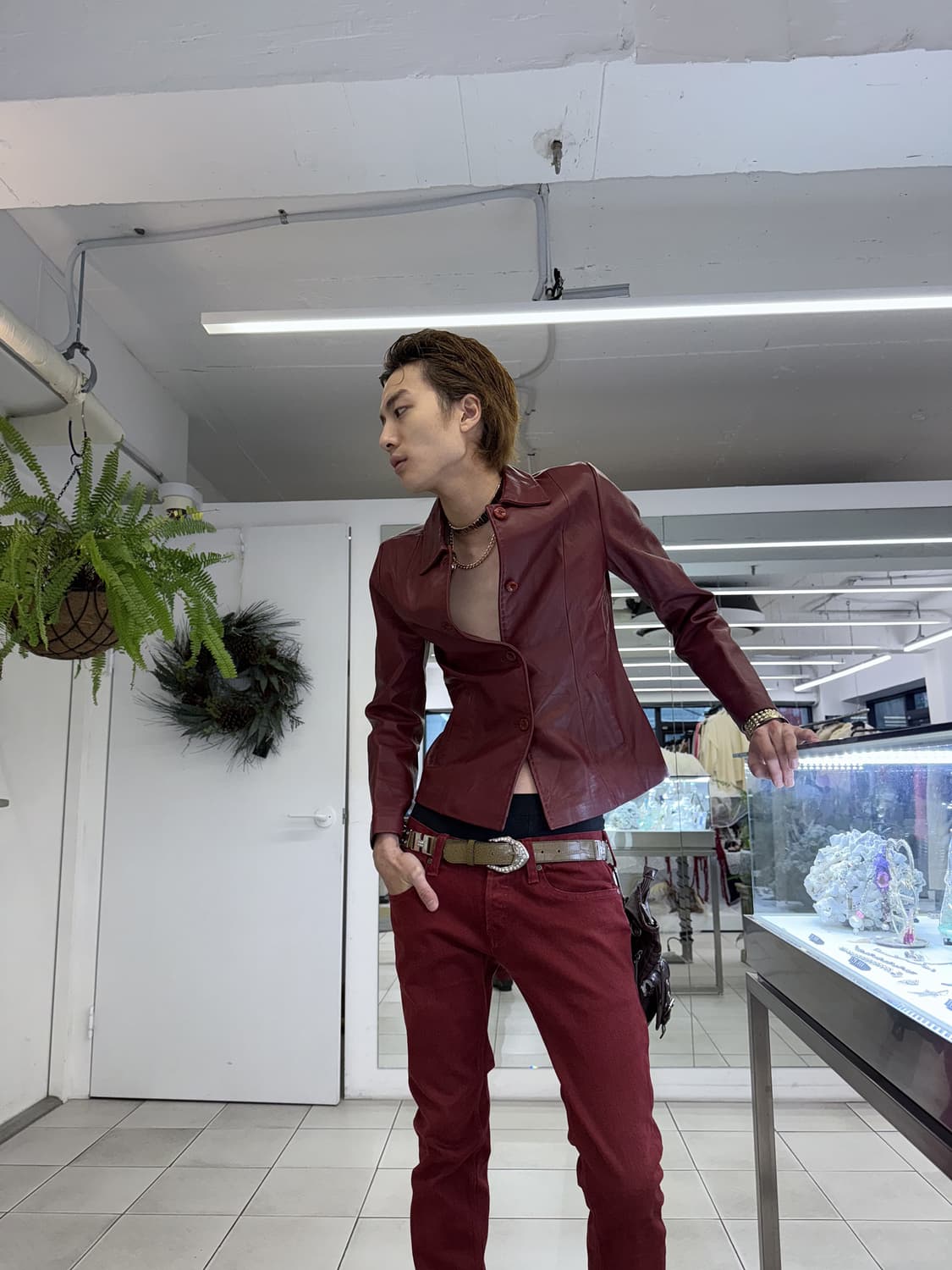 real leather jacket 상품이미지1