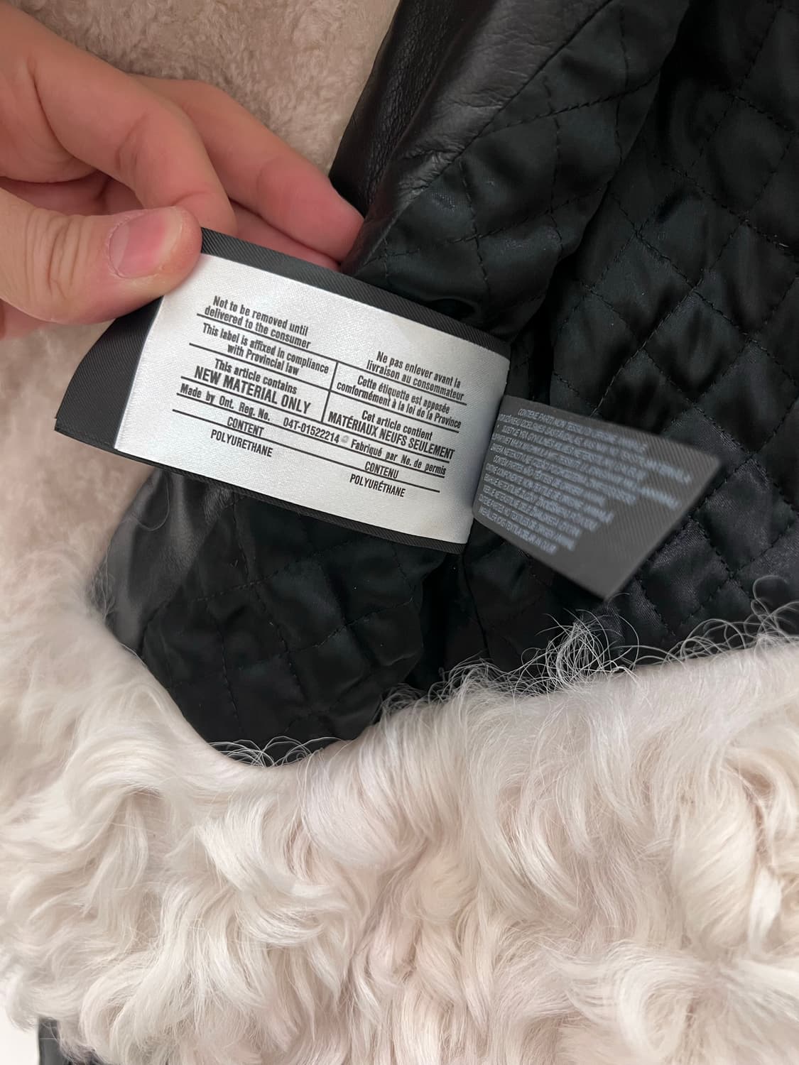 버버리 레더 무스탕 38 상품이미지5