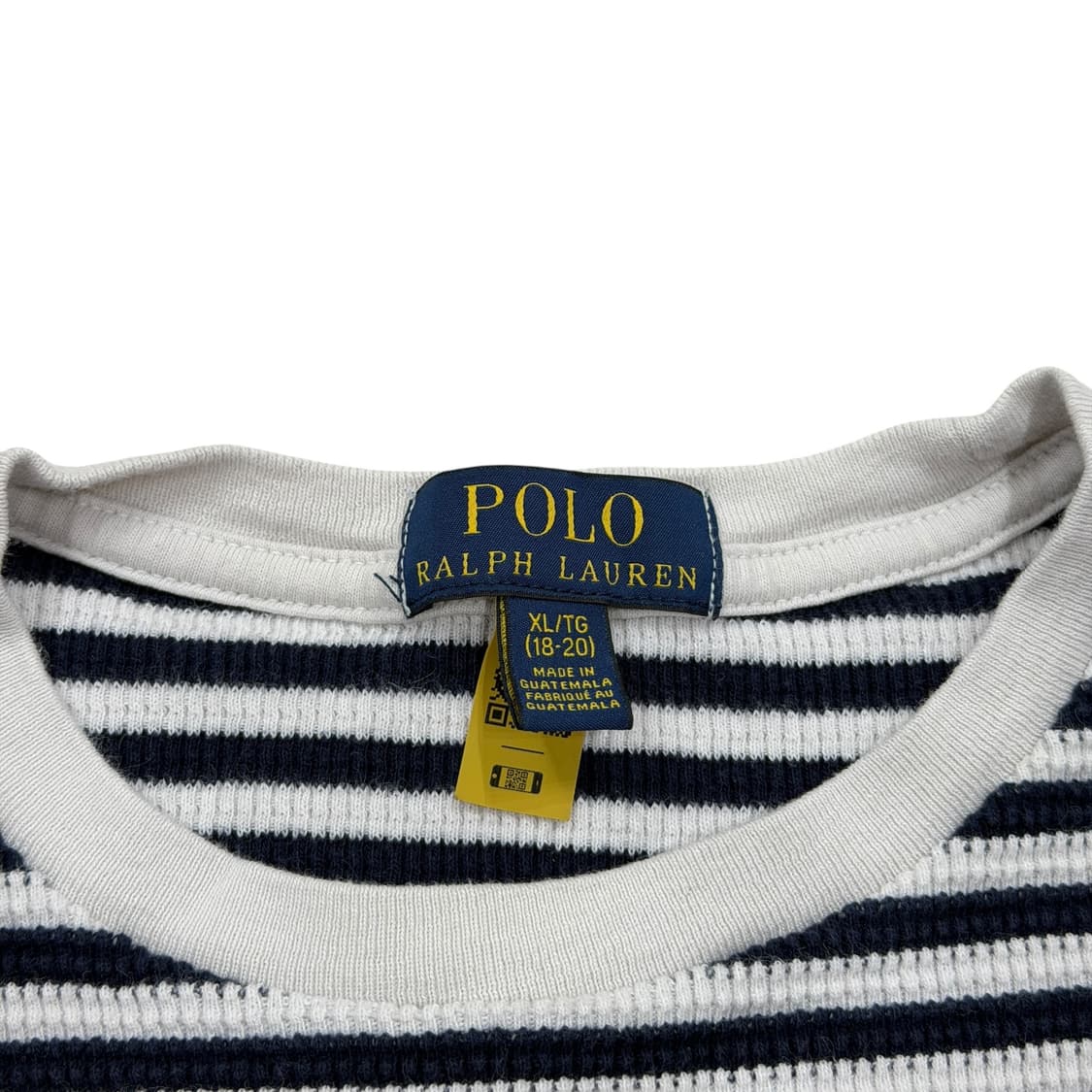 폴로 랄프로렌 와플 스트라이프 긴팔 티셔츠 상품이미지5