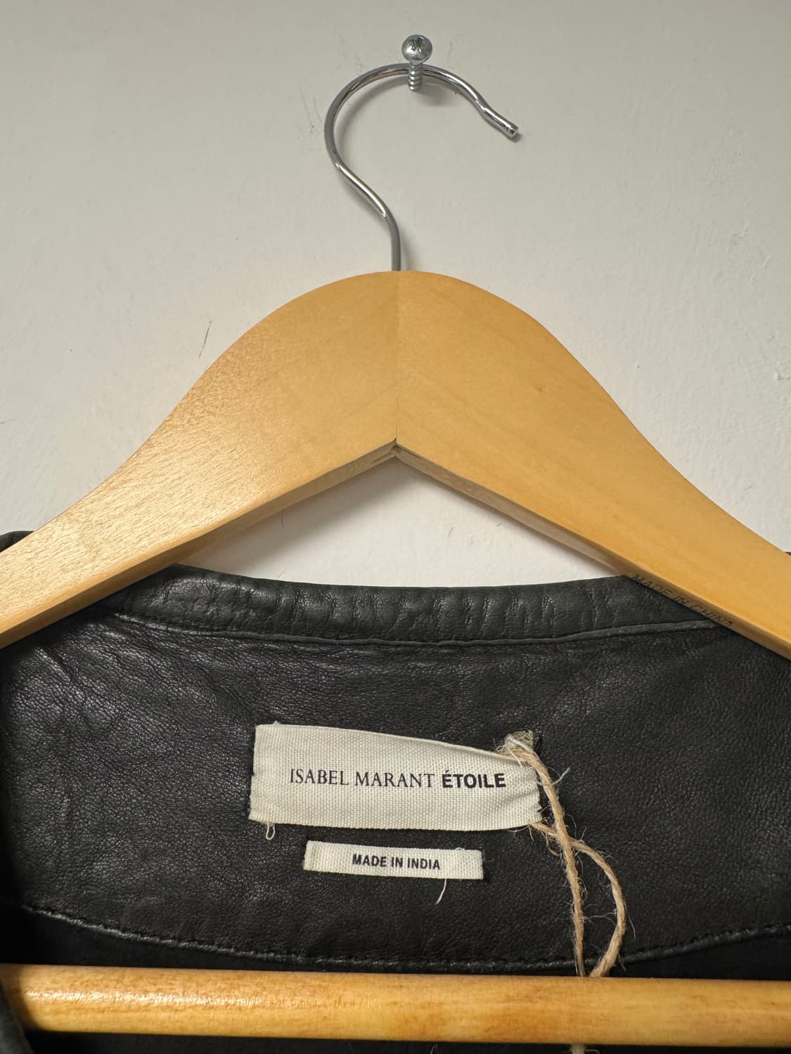 이자벨마랑 빈티지 블랙 퀄팅 양가죽 레더 봄버 자켓 36 상품이미지2