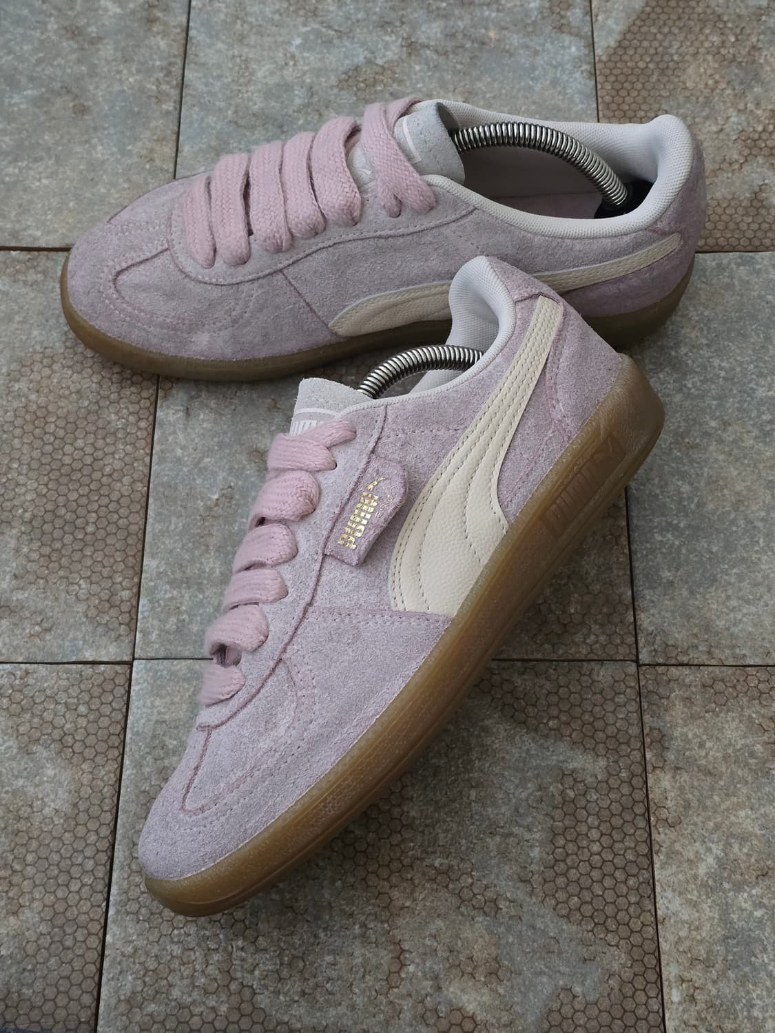 (250)푸마 팔레르모 헤어리 로즈쿼츠  상품이미지3