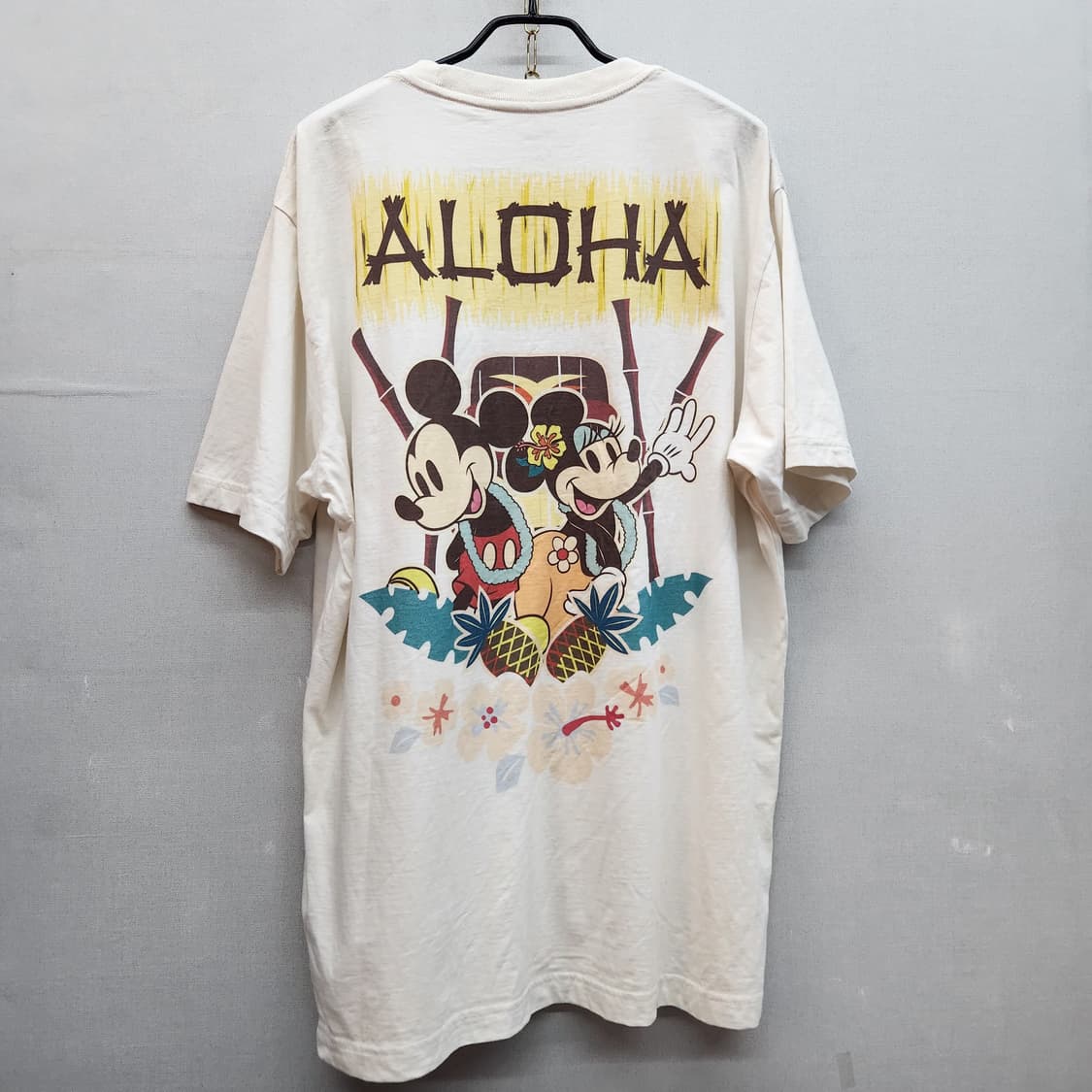 디즈니 하와이 빅프린팅 미키마우스 반팔 XL(XL) 상품이미지4