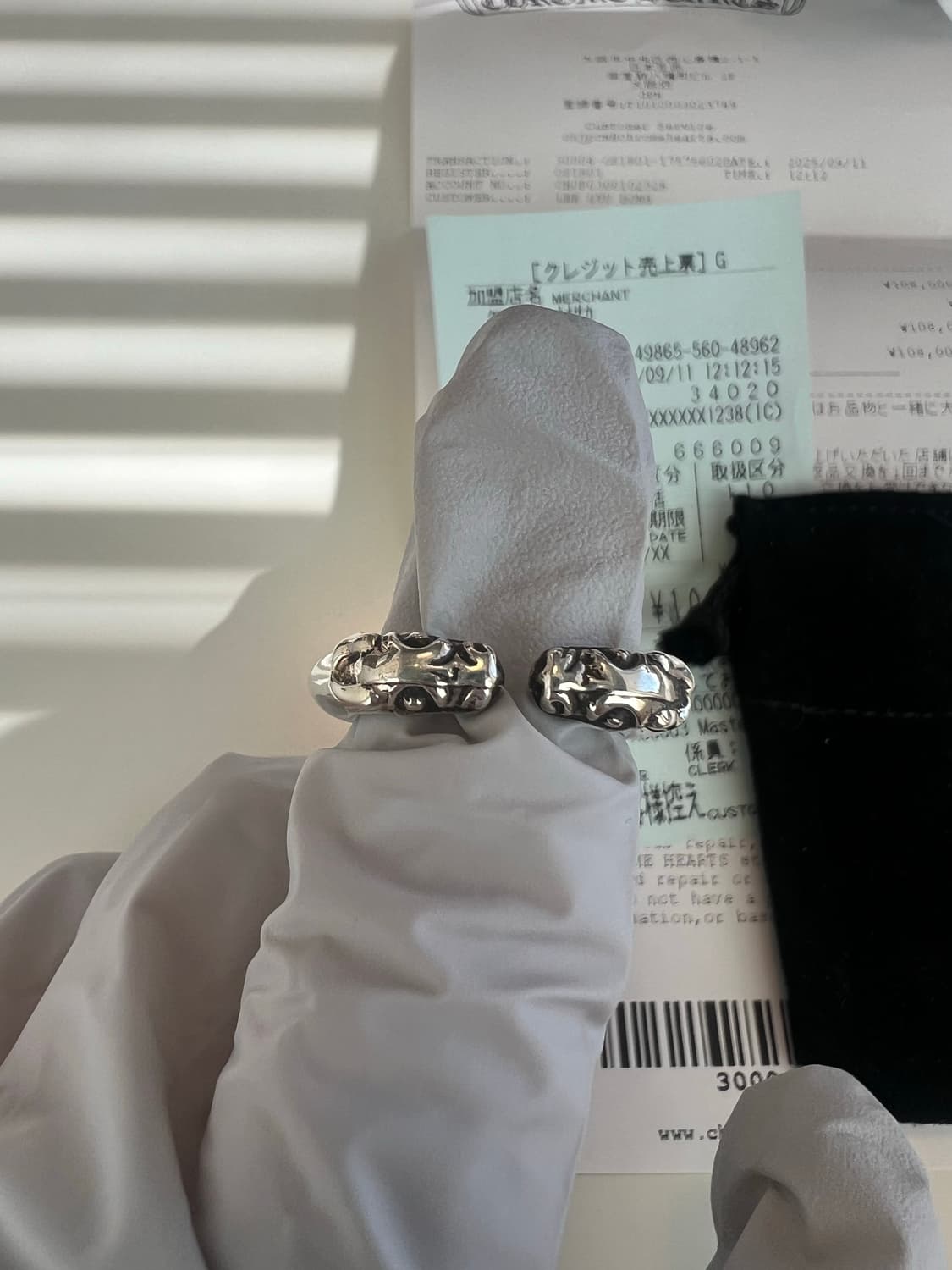 [us8] 크롬하츠 더블독링 상품이미지3