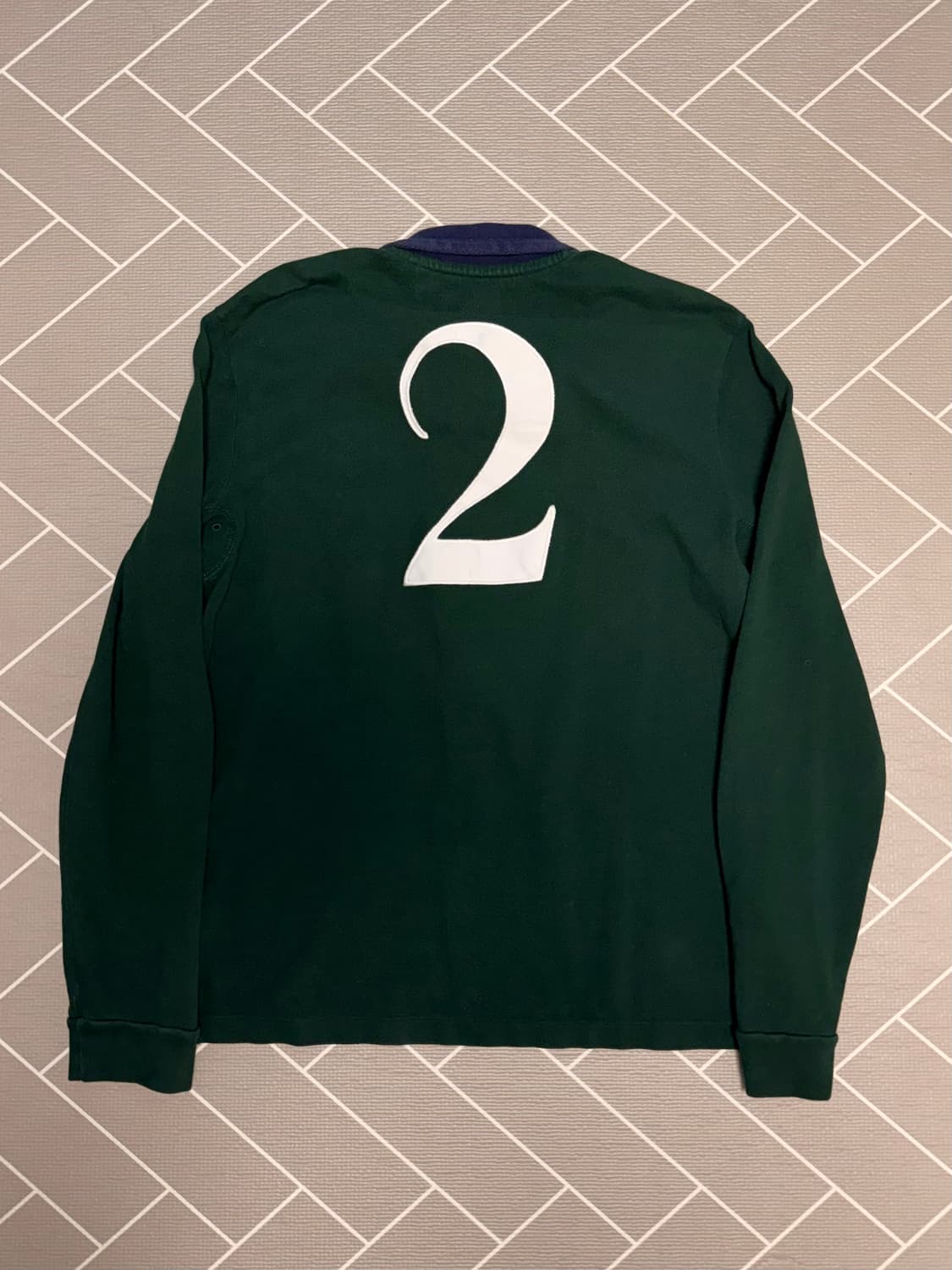 폴로 빅포니 긴팔 럭비티 그린 상품이미지4