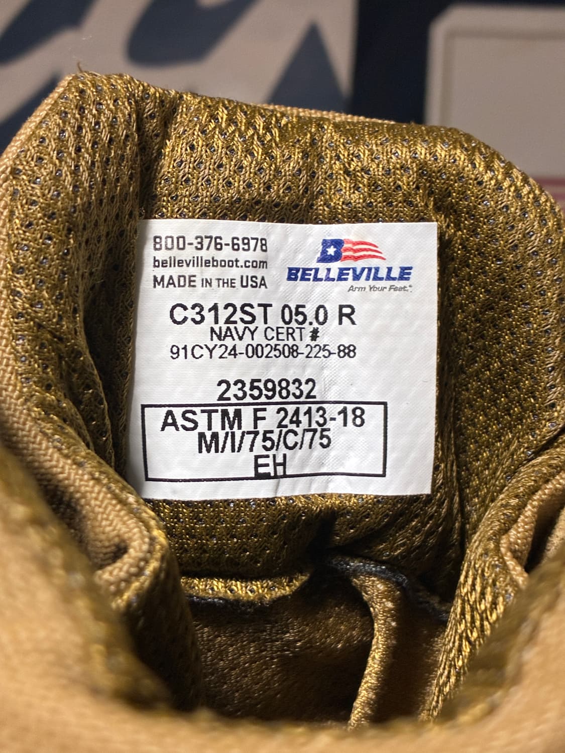 미군 베르빌 군화 상품이미지5