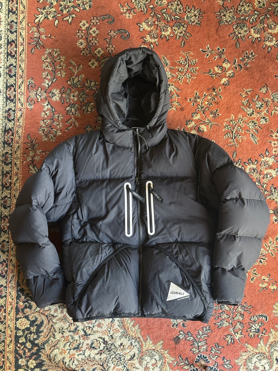 그라미치 x 윈드윈더 블랙 패딩 XL ( 상품이미지1