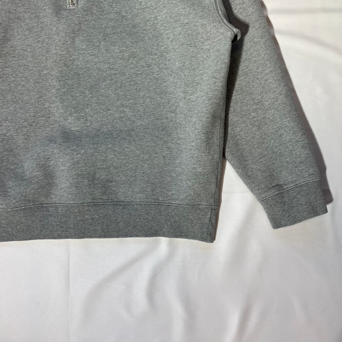 [L]나이키 그레이 nrg 솔로 스우시 반집업 맨투맨 상품이미지3