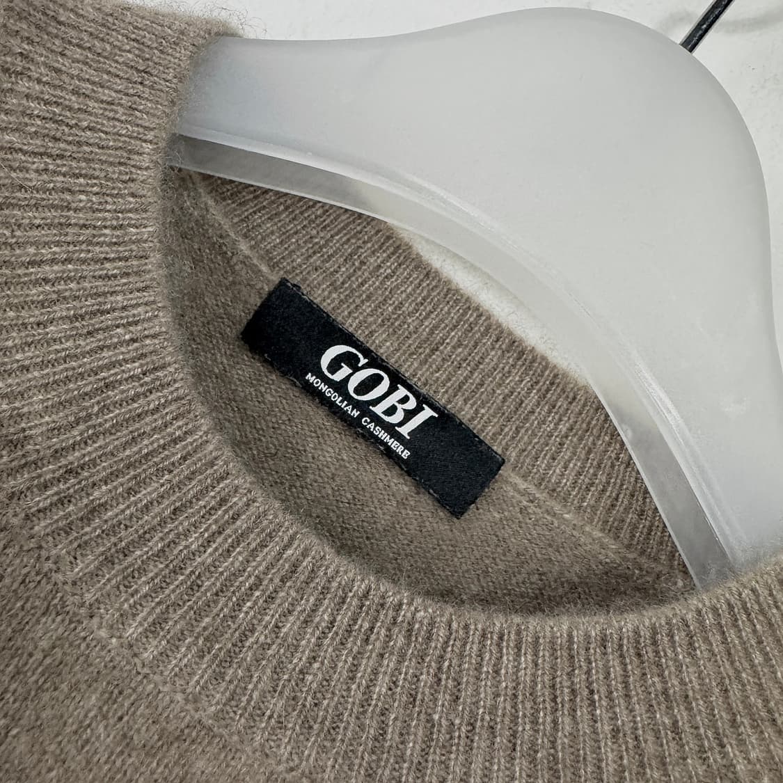 고비 GOBI 캐시미어100 크루넥 니트 상품이미지2