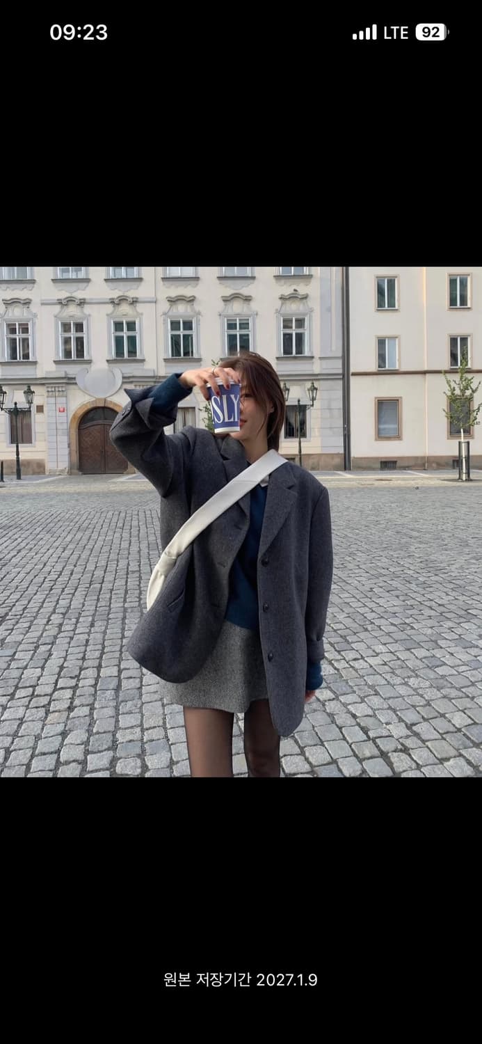 타낫 셀린미니스커트(차콜s) 상품이미지3