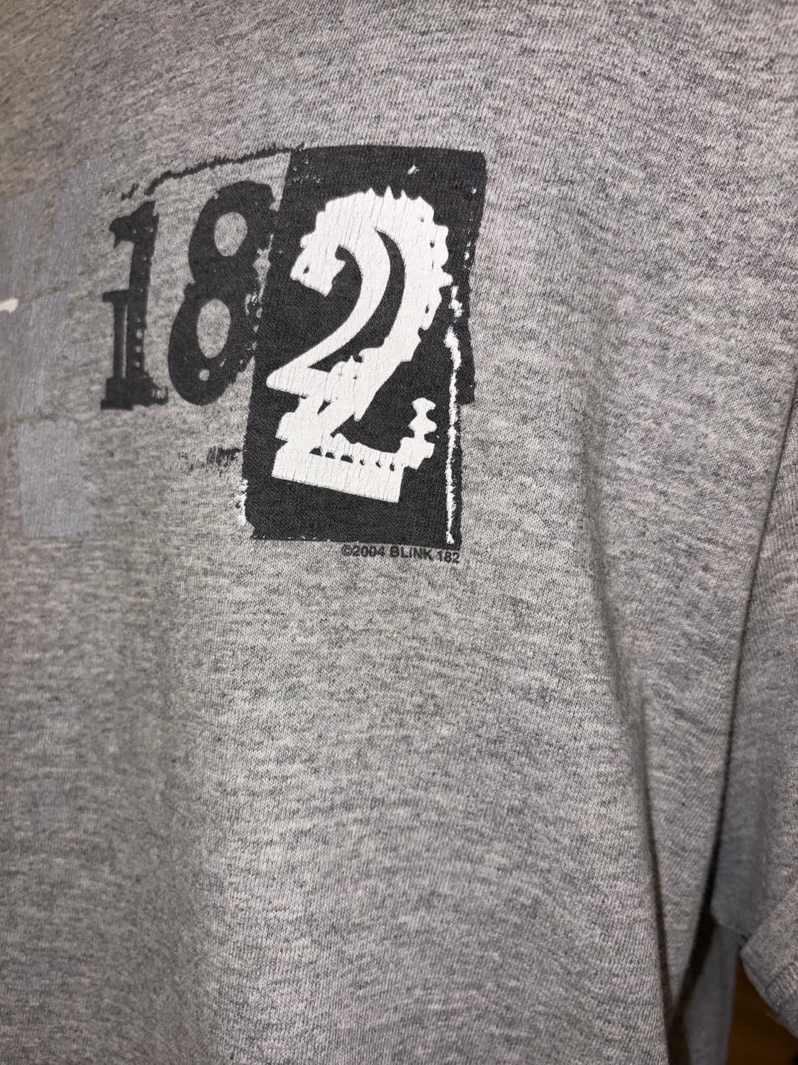 00‘s Blink-182 Ransom note logo T-shirt 상품이미지5