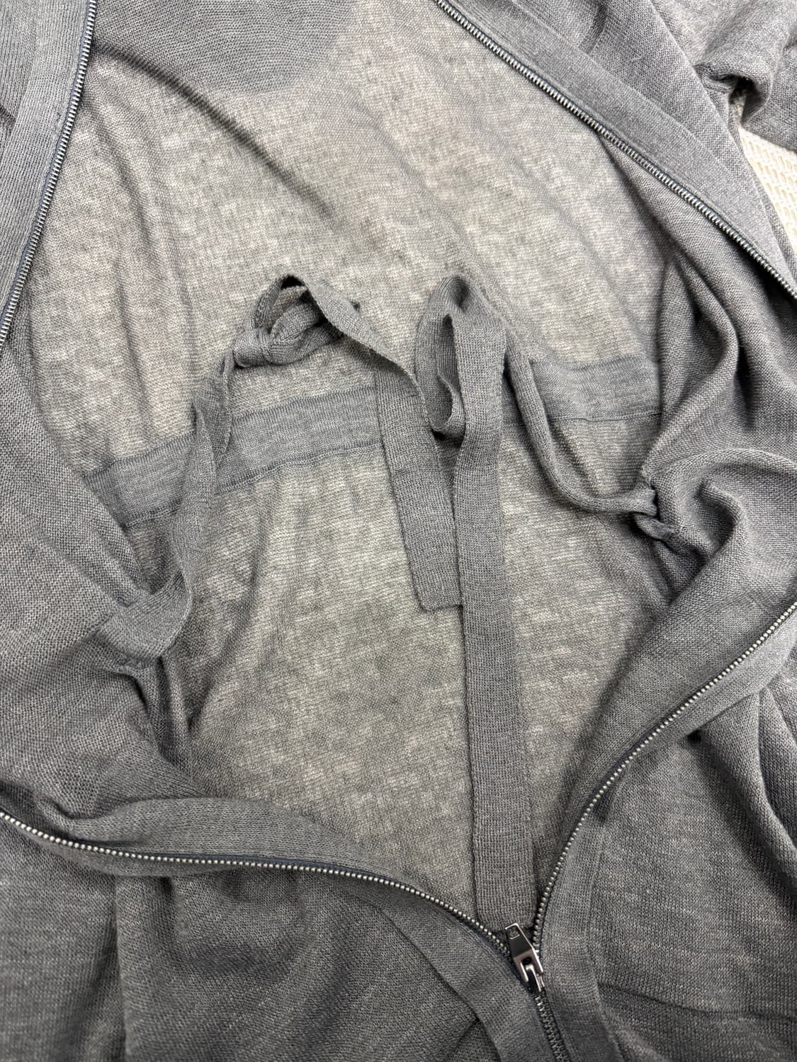 정품) 구호 여성 니트 롱 집업 55-66 상품이미지6