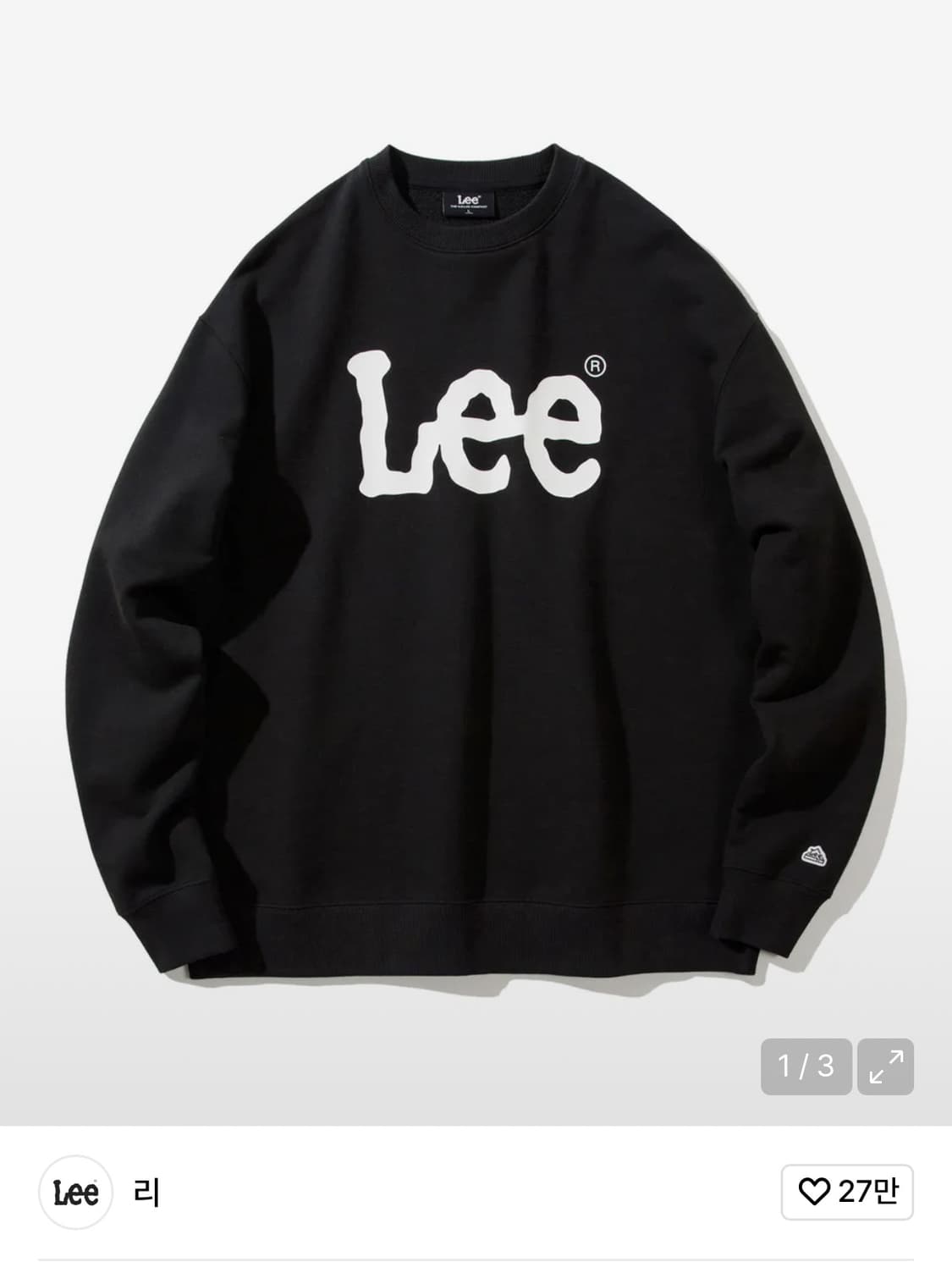 리 맨투맨 S 상품이미지1