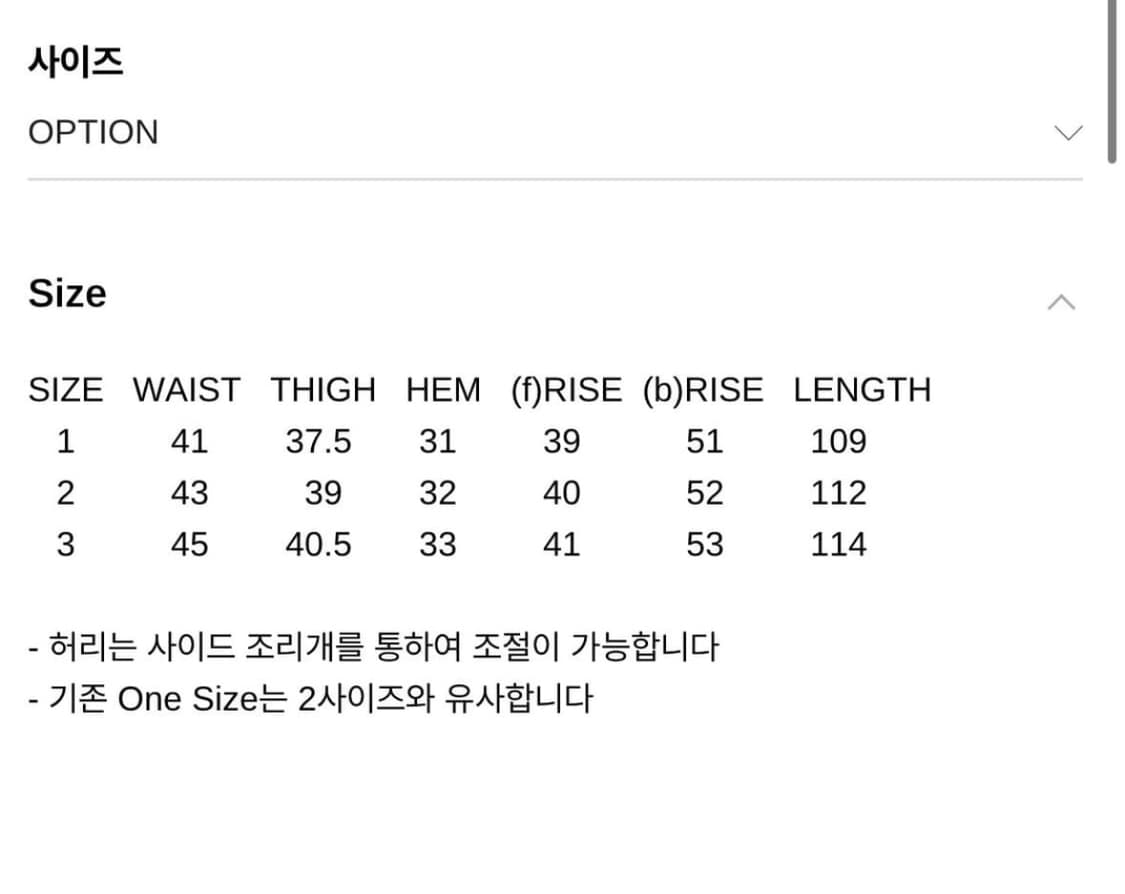카미엔 타이탄 배기 팬츠 상품이미지2
